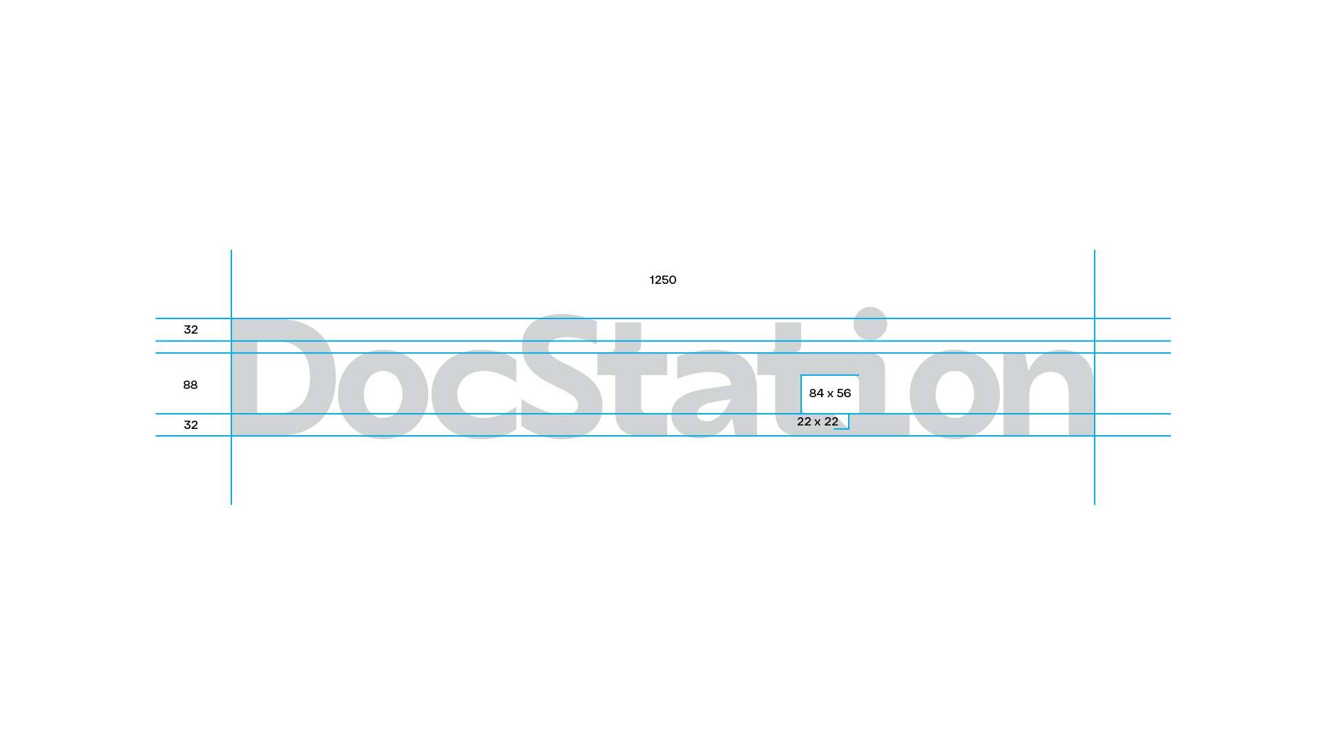 Anatomy of the DocStation logo demonstrating the precision with which the logo was designed by 澳洲幸运5开奖结果历史记录查询 Tilted Chair